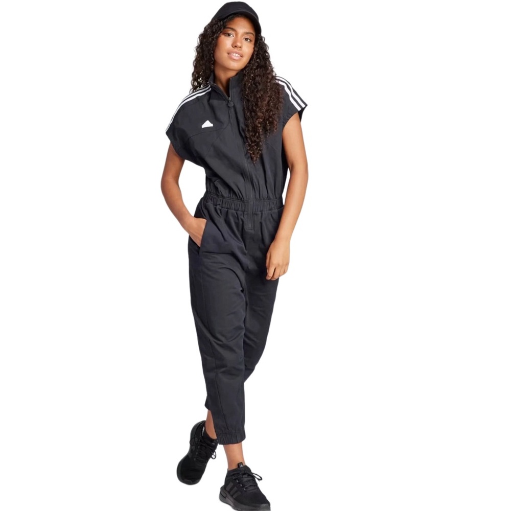 ADIDAS NWTBlack jumpsuit|small